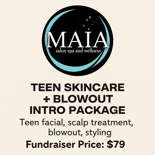 Teen Facial + Scalp Treatment + Blowout Intro Package
